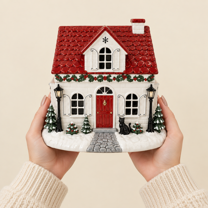 The Snowfall Cottage – Christmas House Aroma Diffuser