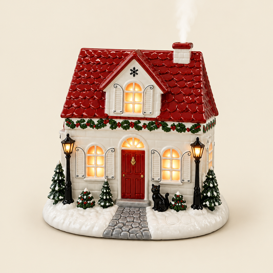The Snowfall Cottage – Christmas House Aroma Diffuser